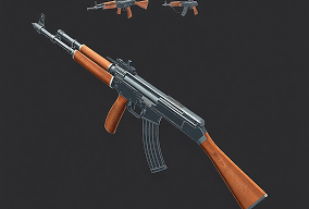 AKM rifle